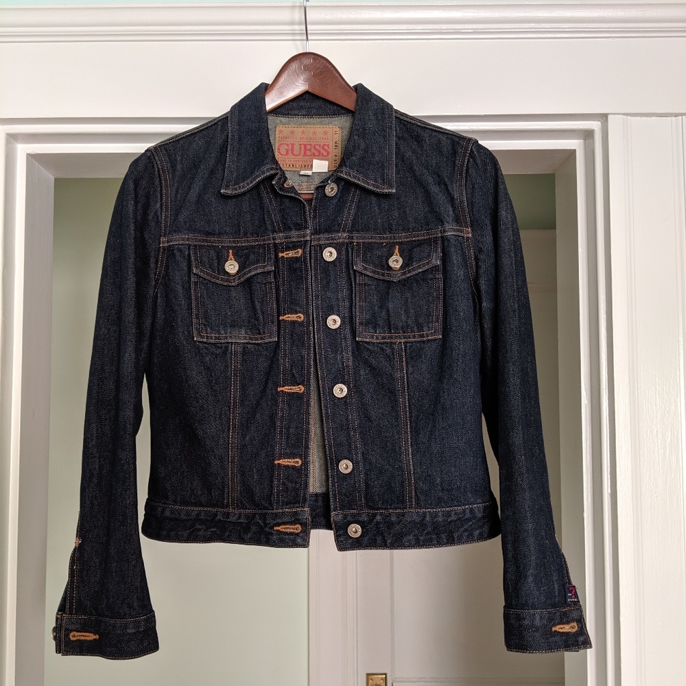 GUESS Dark Wash Denim Jacket